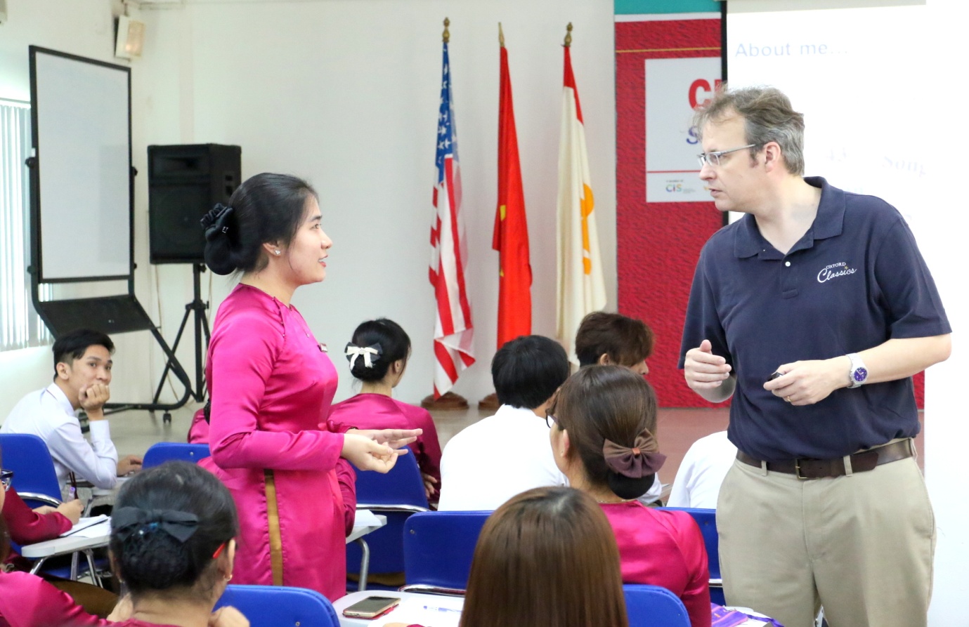 AHS tổ chức tập huấn phương pháp giảng dạy tiếng Anh