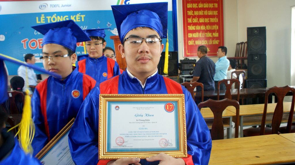 Trường Quốc tế Á Châu đạt thành tích xuất sắc trong cuộc thi “Vô địch TOEFL Junior 2014”
