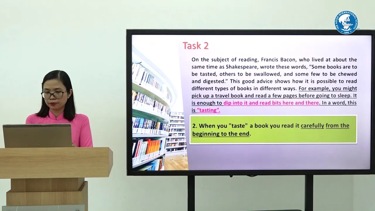 Unit 11: Books (Reading) - Teacher: Truong Nguyen Tuong Van l English 12