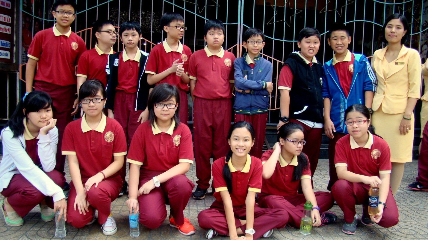 Học sinh Trường Quốc tế Á Châu tại Sân khấu Kịch Sài Gòn
